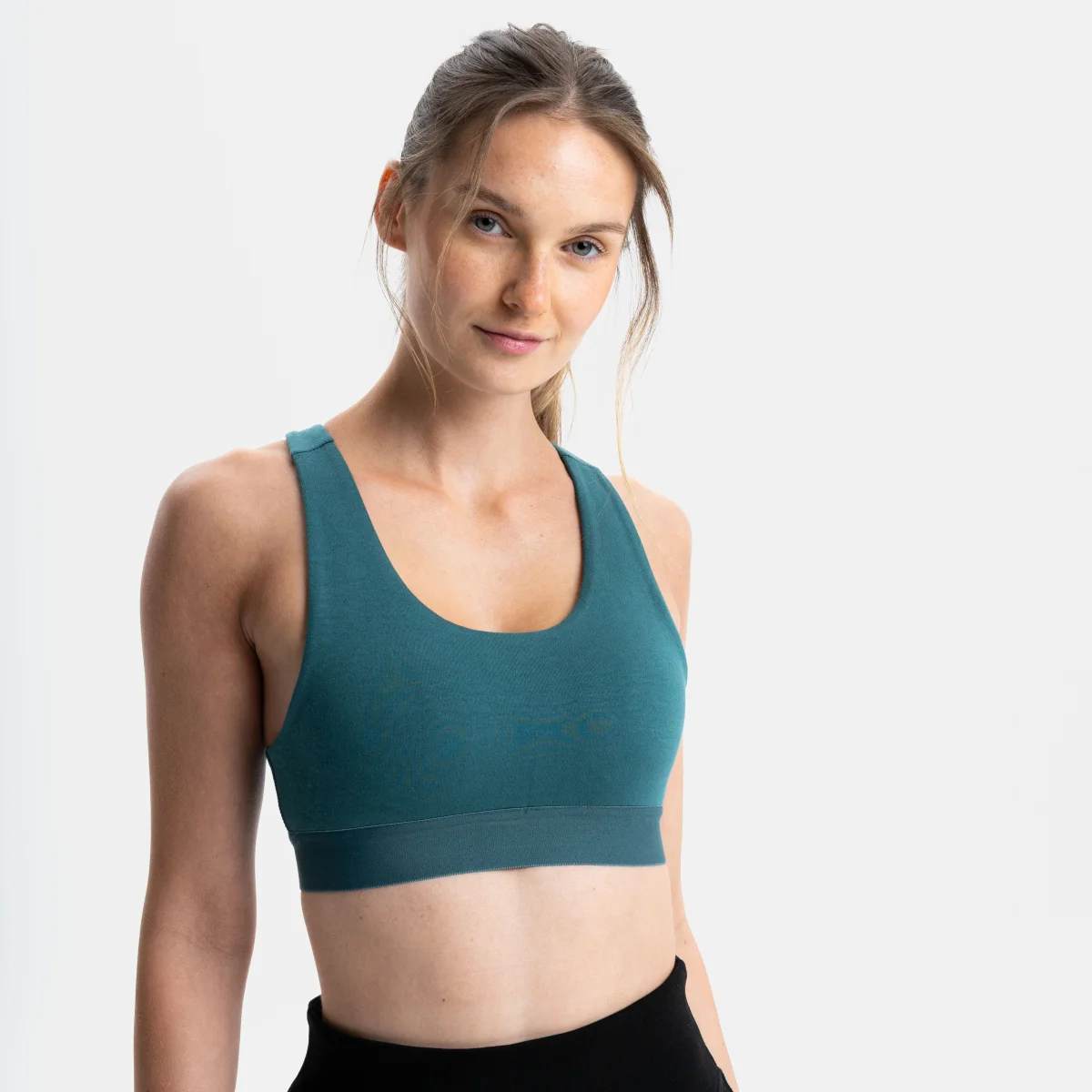BREATH | Natural Sport Bra | Deep Sea Green – Bild 2
