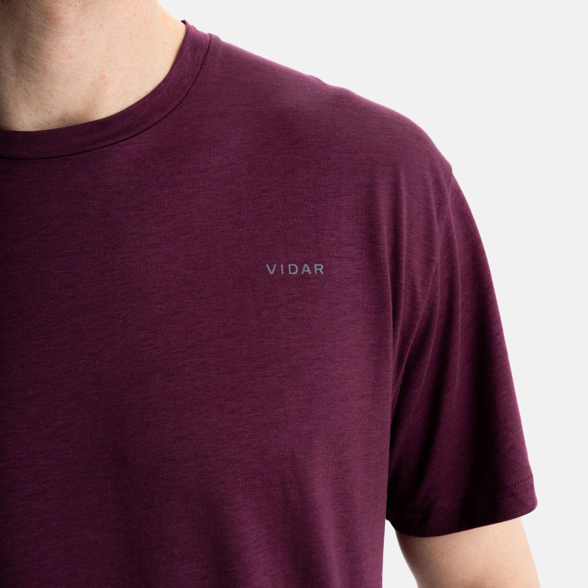 FORCE | Oversized Movement Shirt | Burgundy Red – Bild 5