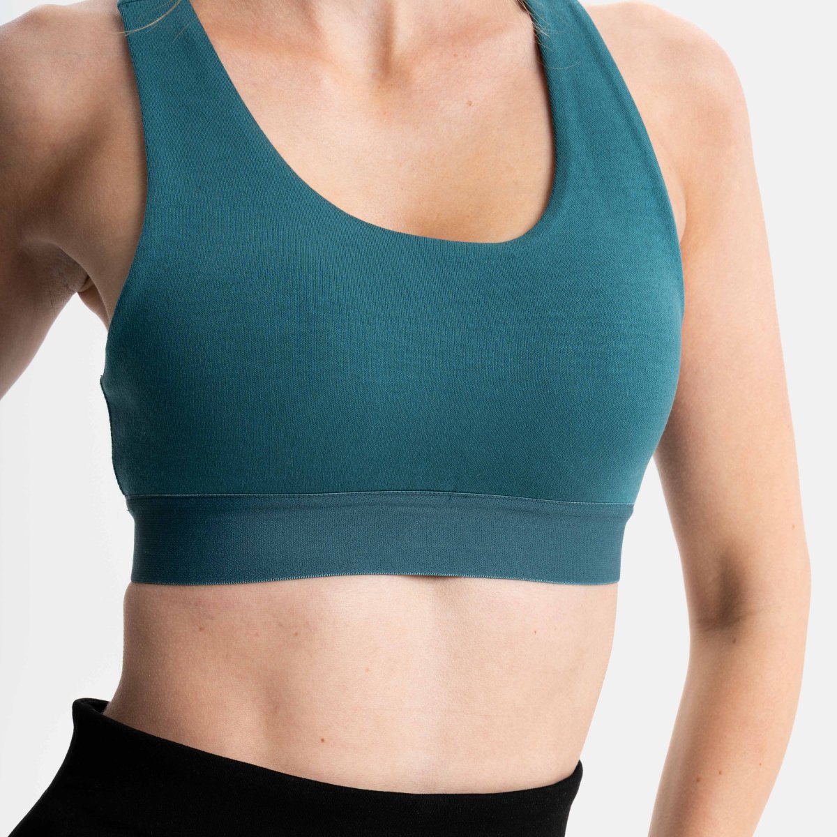 BREATH | Natural Sport Bra | Deep Sea Green – Bild 5