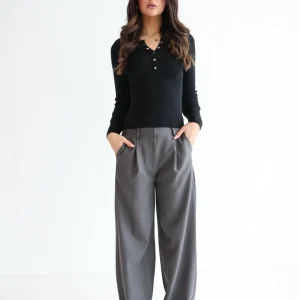 Bundfaltenhose Casual Look