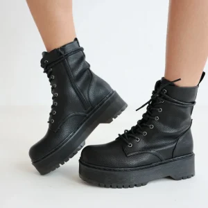 Plateau Boots Velvet
