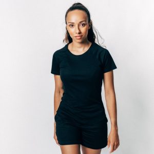 CLEAN I Women Movement Shirt I Black