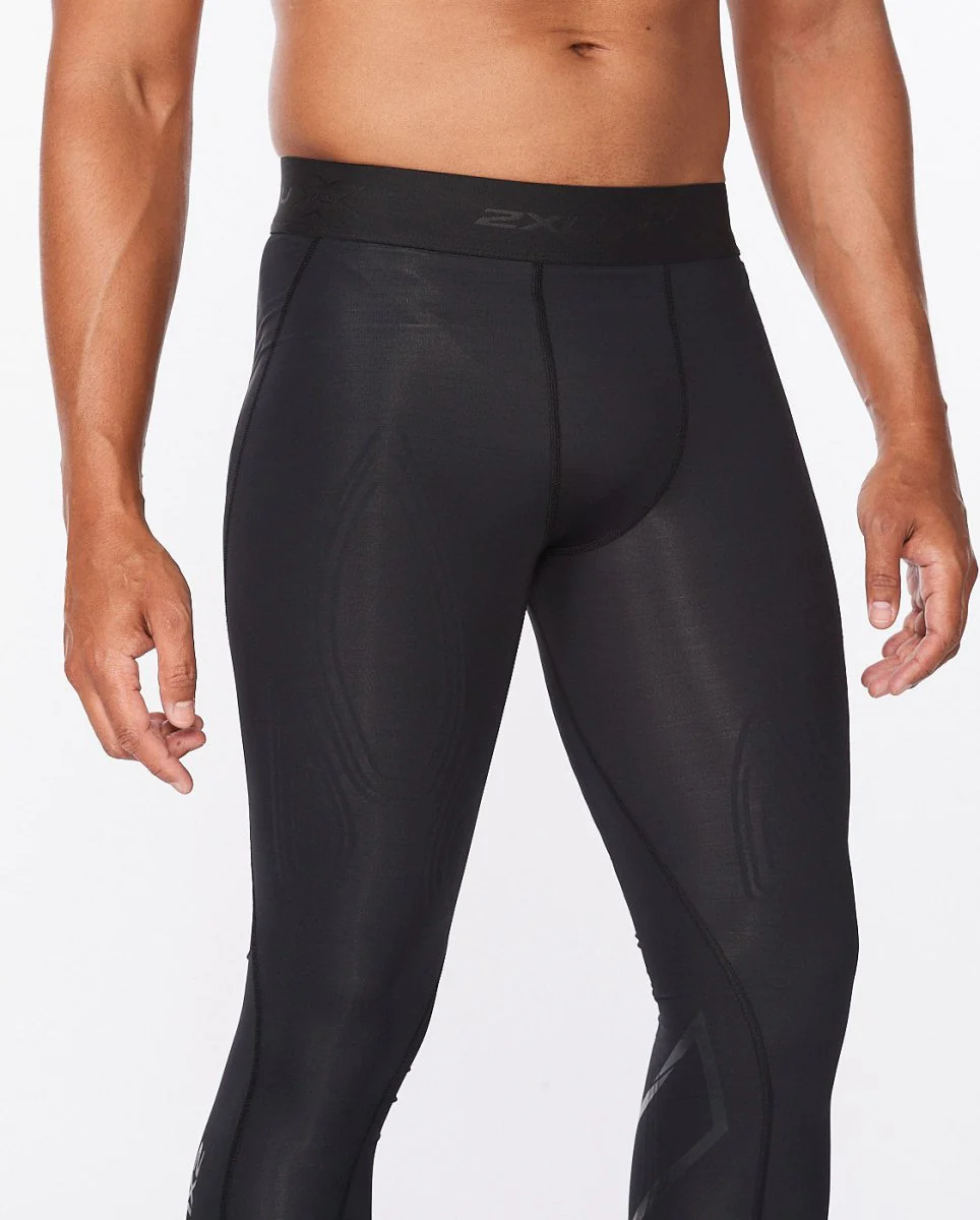 Force Compression Tights Herren - black/nero – Bild 6