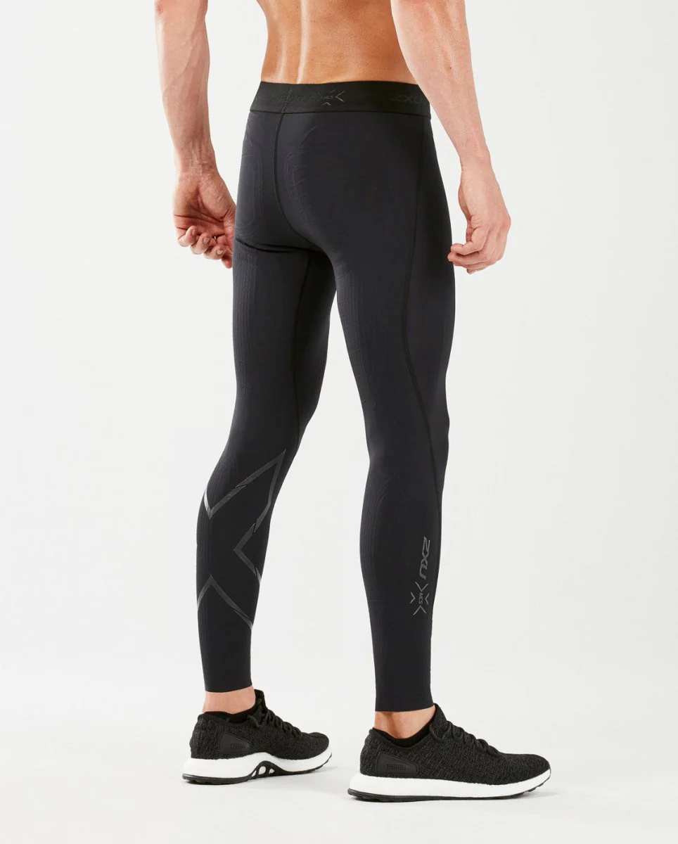 Force Compression Tights Herren - black/nero – Bild 4