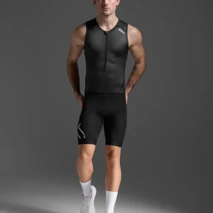 Core Trisuit Triathlonanzug Herren - black/white
